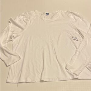 Old Navy Bright White Puff Sleeve Top